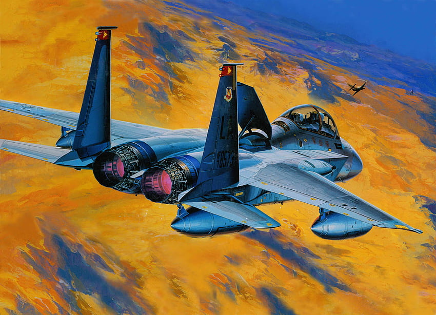 McDonnell Douglas F15 Eagle Ultra. Hintergrund, F-15 HD-Hintergrundbild