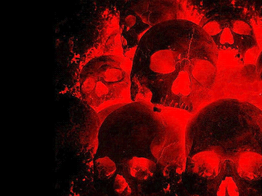 Evil Skull, Cool Evil Skull HD wallpaper