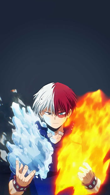 My Hero Academia, anime, hero, shoto todoroki, HD phone wallpaper | Peakpx