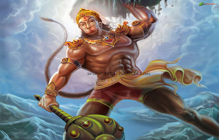 Señor Hanuman Dioses hindúes, Arte Hanuman fondo de pantalla