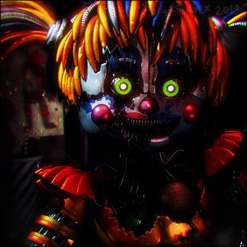 Fnaf 6 scrap baby, fnaf 6, scrap baby, HD phone wallpaper