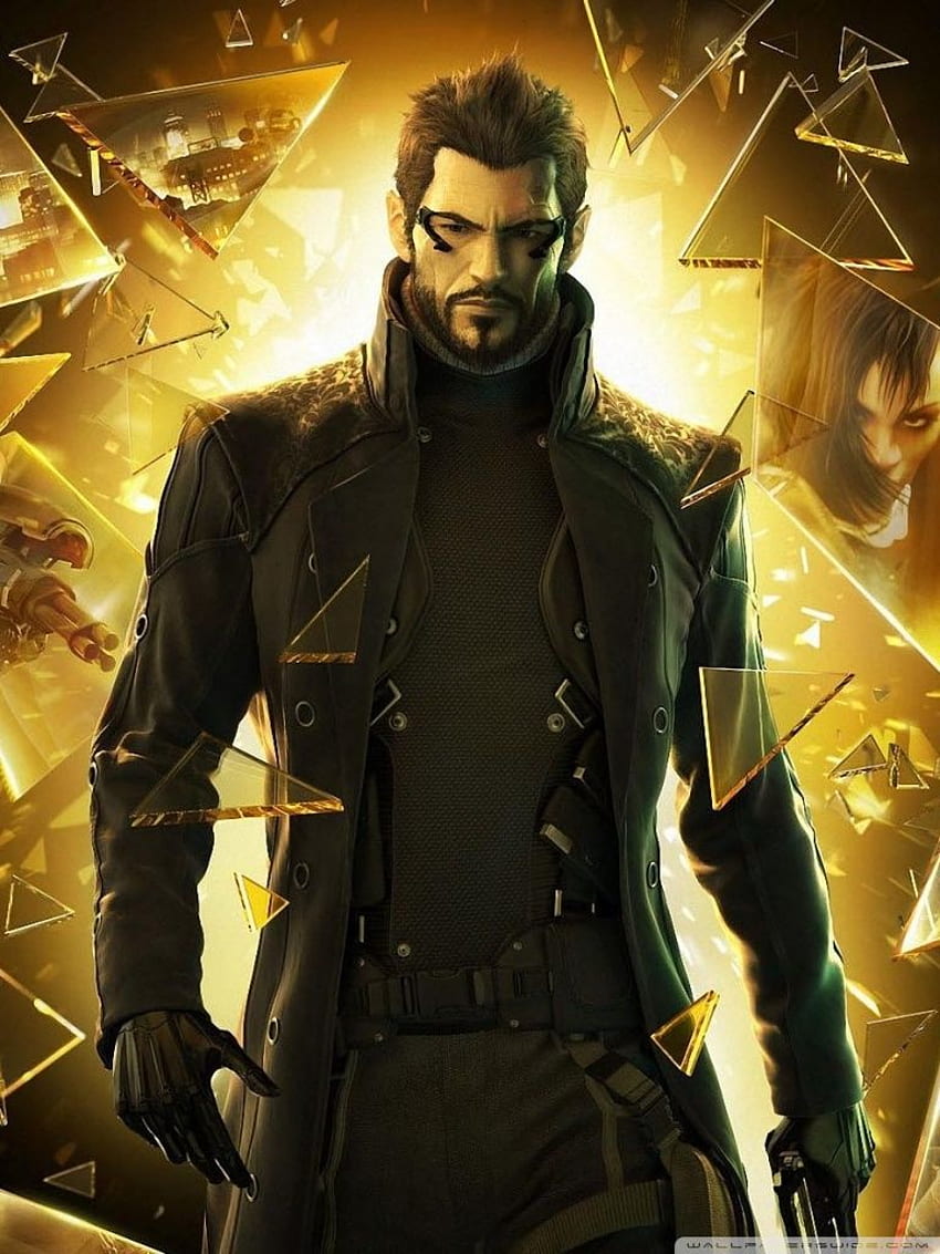 Really sleek Deus Ex wallpaper : r/Cyberpunk