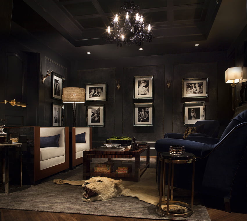 Casa - Tempo da Delicadeza. Arredamento Cigar Lounge, Gentleman's Room, Cigar Room Sfondo HD