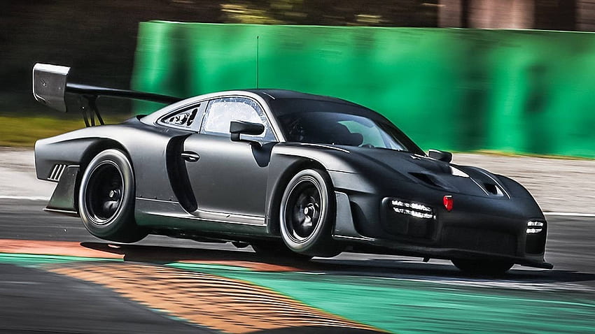 New Porsche 935 Seen At Monza With Sinister All Black Look HD wallpaper