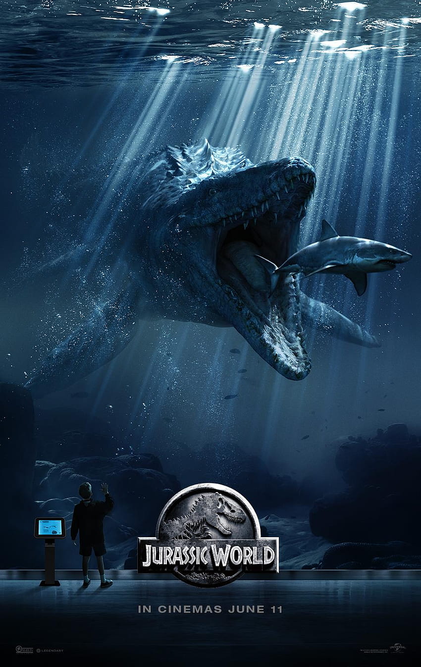 Azul - Pôsteres do filme Jurassic World. t Papel de parede de celular HD