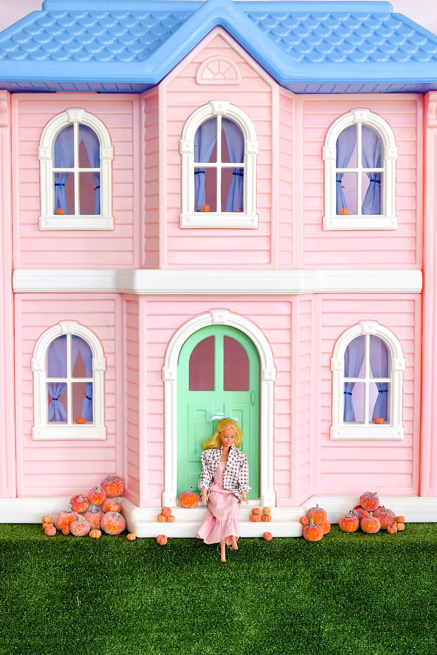 Otoño Barbie Dream House s • PMQ, Barbie Dreamhouse fondo de pantalla del teléfono