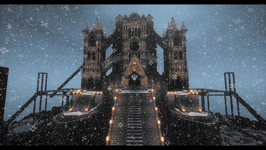 Minecraft Dark Souls Anor Londo GIF HD wallpaper