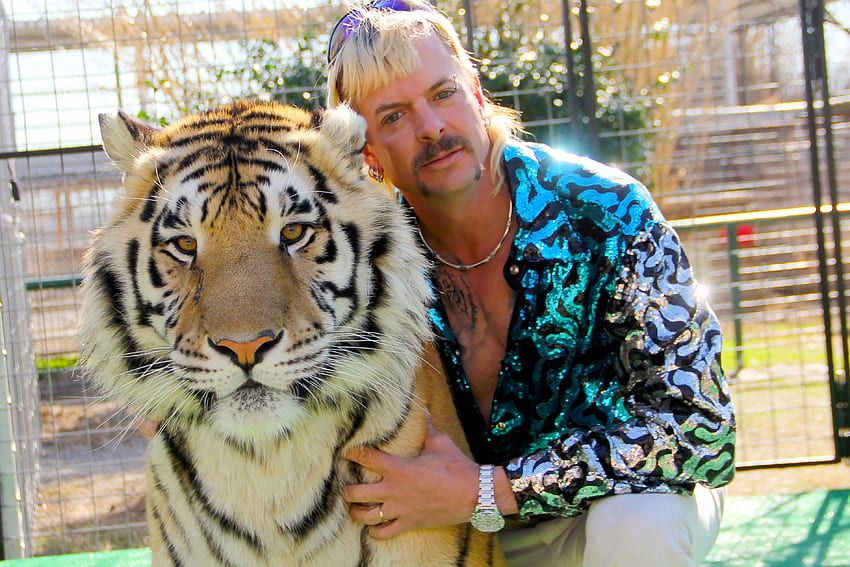 Tiger King - Joe Exotic and Tiger HD wallpaper