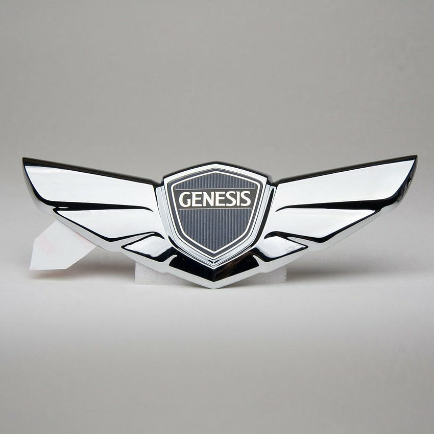 Hyundai Genesis Sedan Wing Hood Emblem, Genesis Logo HD wallpaper