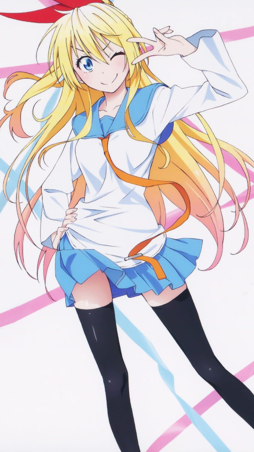 Chitoge Kirisaki, nisekoi, HD phone wallpaper | Peakpx