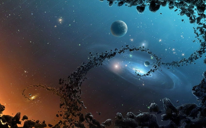 Hình nền vũ trụ 3D cho máy tính: Trong không gian rộng lớn của vũ trụ, bạn sẽ tìm thấy những bức hình nền vũ trụ 3D tuyệt đẹp, với hàng triệu ngôi sao và các thiên thể. Hình nền này sẽ mang đến cho bạn cảm giác như đang du hành giữa các hành tinh và khiến bạn cảm thấy say mê với không gian vô tận.