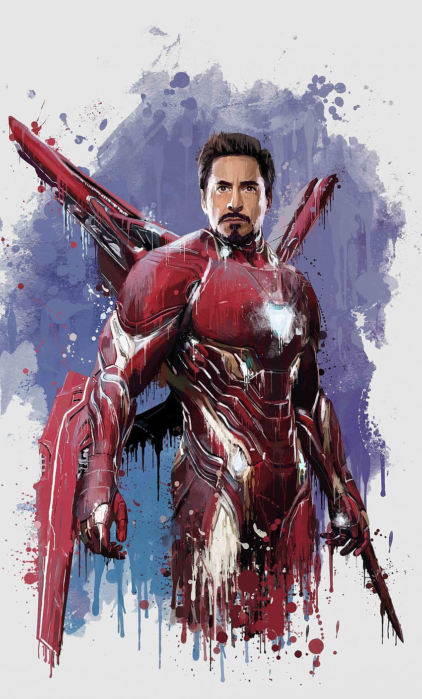 Iron man, new suit, avengers: infinity war, minimal, art, iphone 6 plus, ,  background, 4154 HD phone wallpaper | Pxfuel