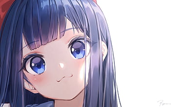 Cute anime girl.blue eyes HD wallpapers | Pxfuel