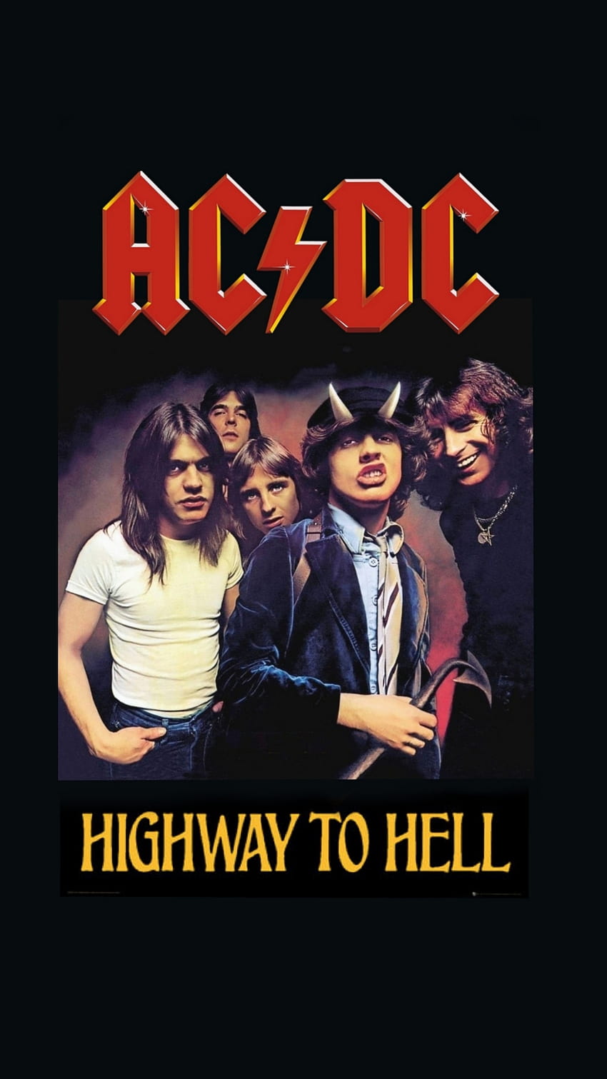 AC/DC, Cliff Williams, Angus Young, Phil Rudd, Couverture d'album, Hard Rock, Bon Scott, Malcolm Young Fond d'écran de téléphone HD