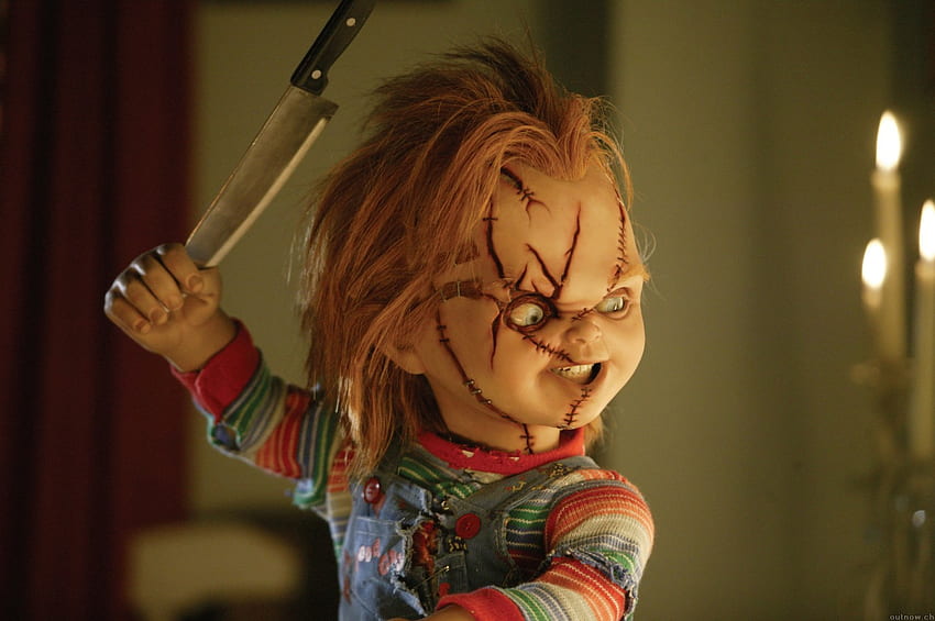 첫 번째 'Cult of Chucky'가 Chucky를 손가락질(독점) - 처키의 씨앗 HD 월페이퍼