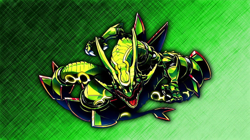 Shiny Mega Rayquaza - Novocom.top HD phone wallpaper