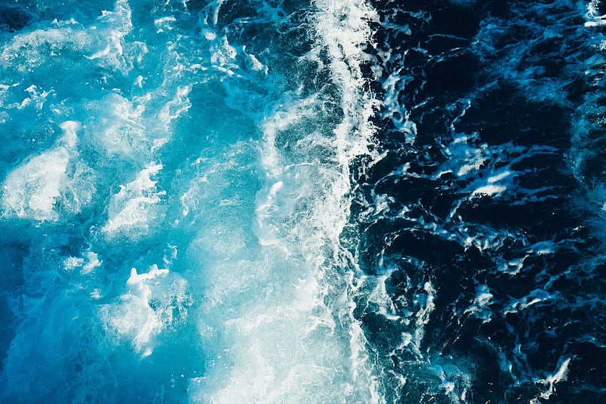 Природа, Море, Пяна, Прибой HD тапет