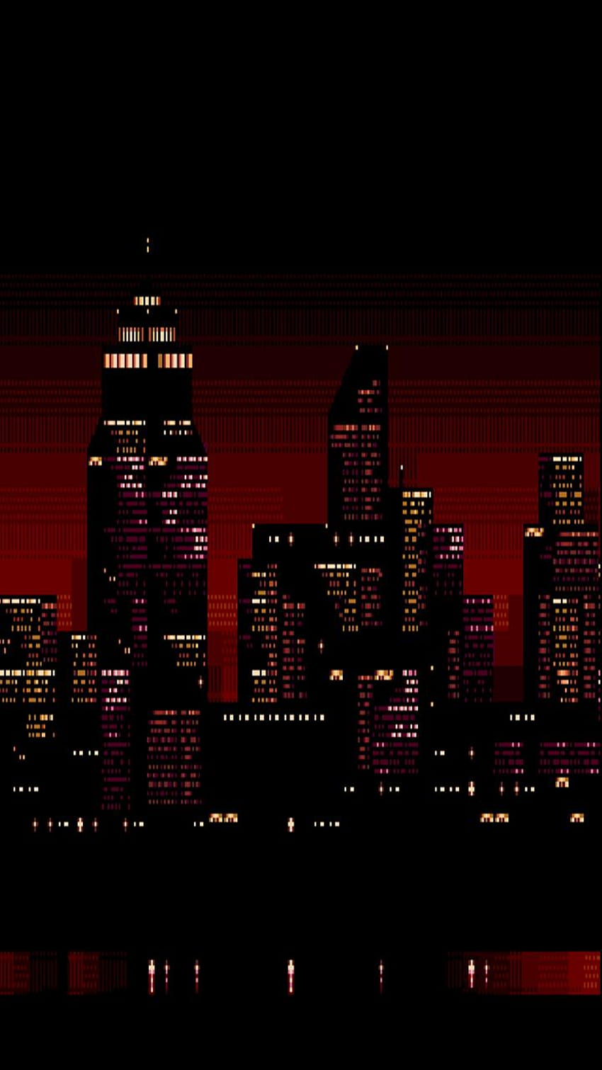 Pixel Art City for Android HD phone wallpaper | Pxfuel