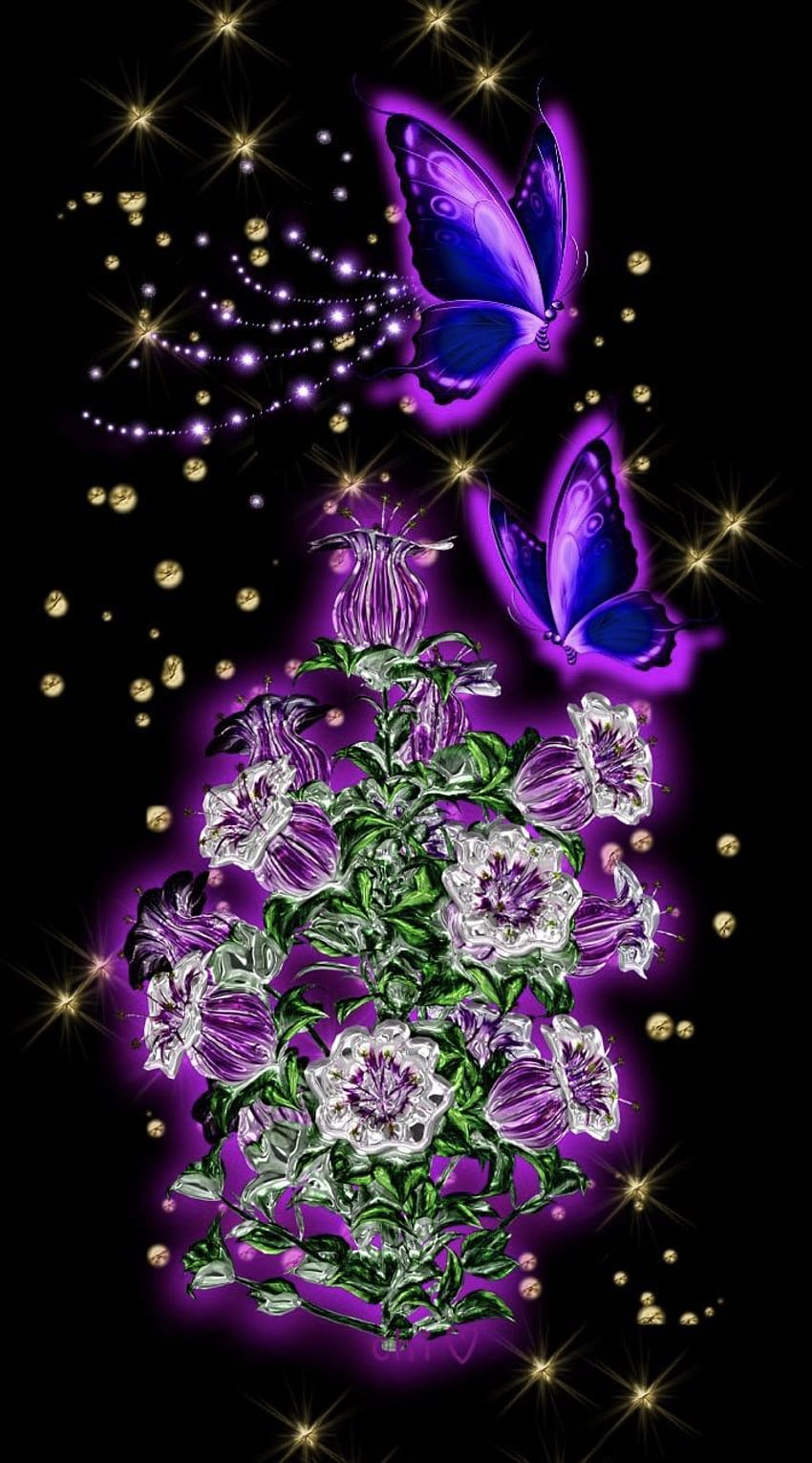 紫の花①。 Flower background iphone, Flower , Butterfly flowers, Purple Flowers and Butterflies 見てみる HD電話の壁紙