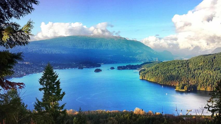 Looking Over Indian Arm To Deep Cove North Vancouver (1200× 675) • R EarthPorn. North Vancouver, World , Background HD wallpaper