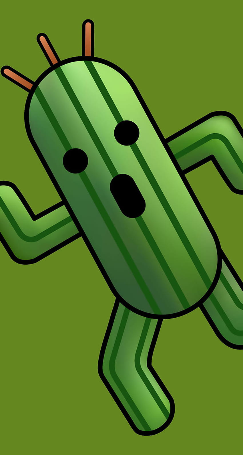 Cactuar Green Cactus IPhone – Latar Belakang Keren wallpaper ponsel HD