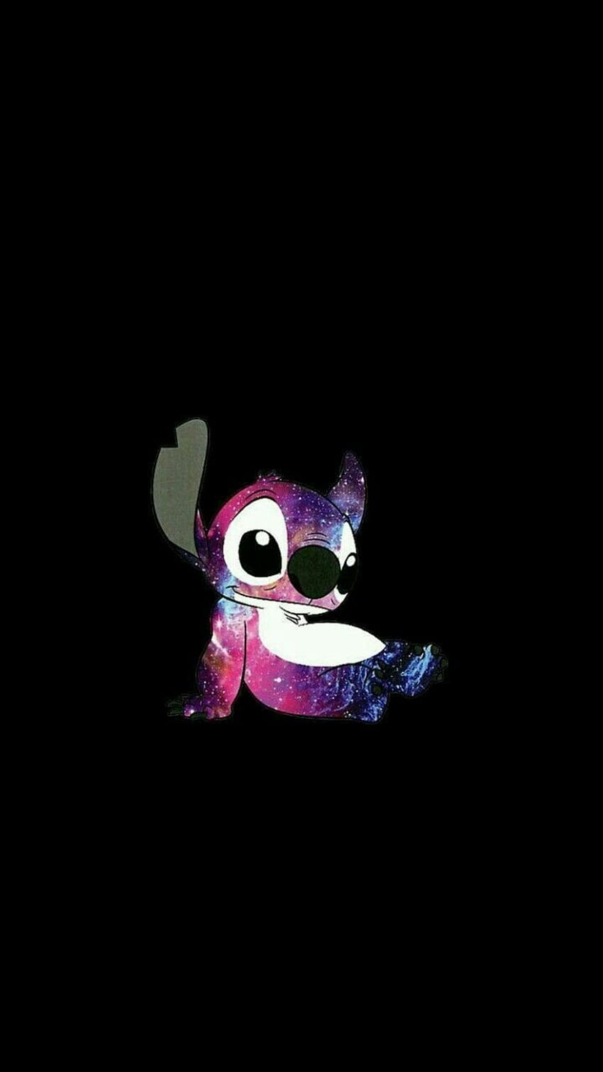 Galaxy Of Stitch, Cute Disney Stitch HD phone wallpaper