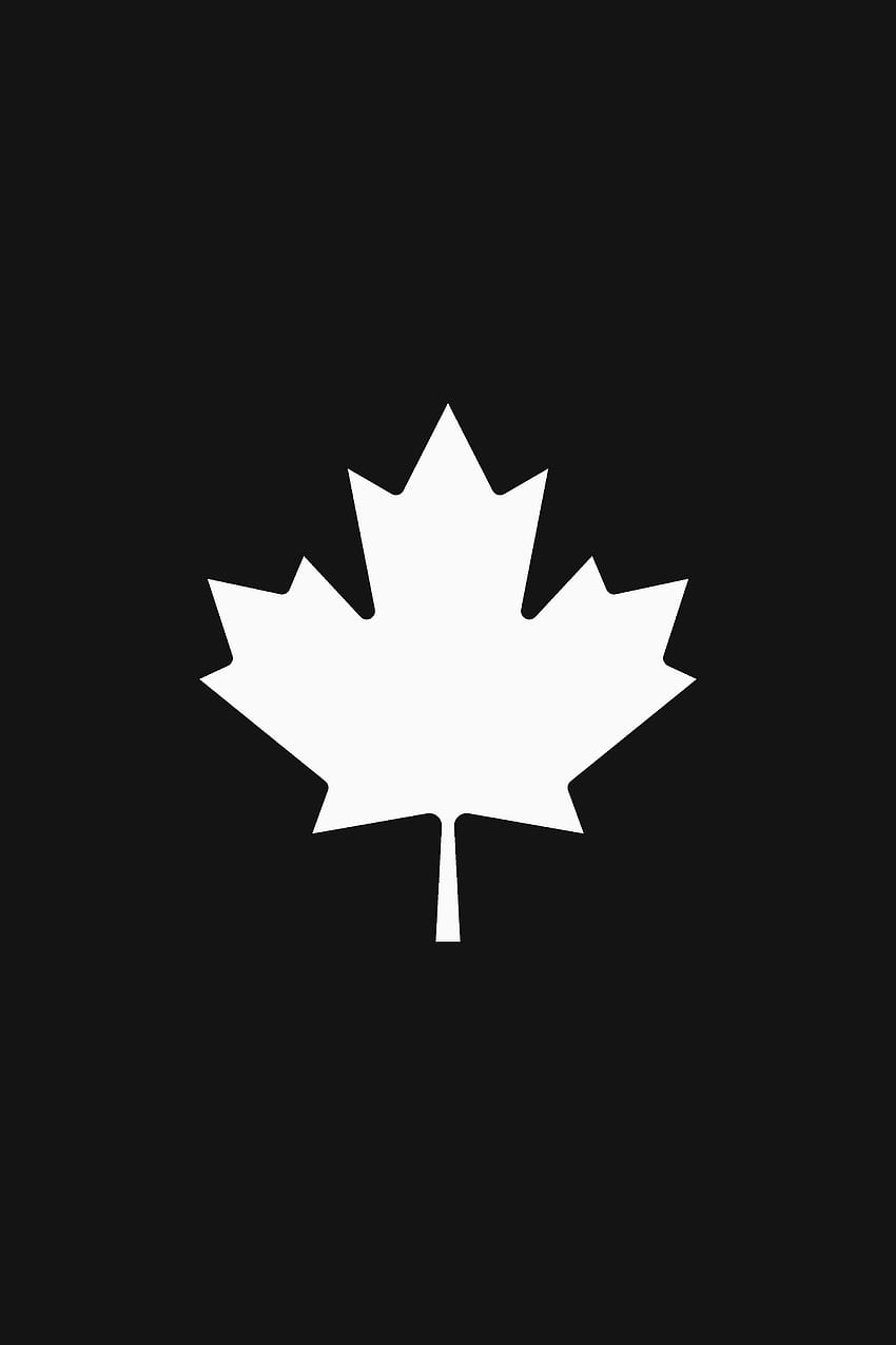 Banderas del mundo, hoja de arce de Canadá fondo de pantalla del teléfono