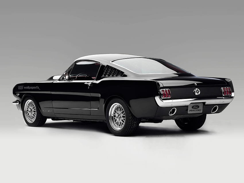 Ford Mustang Classic 1280 x 960, klassischer schwarzer Mustang HD-Hintergrundbild