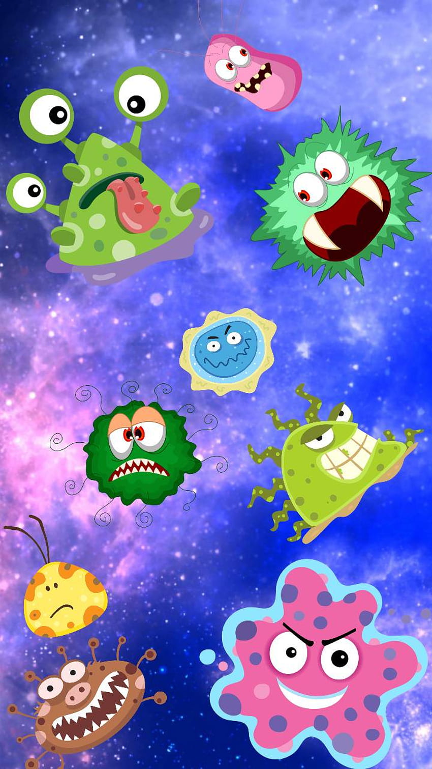 Germs Spacing Out HD phone wallpaper