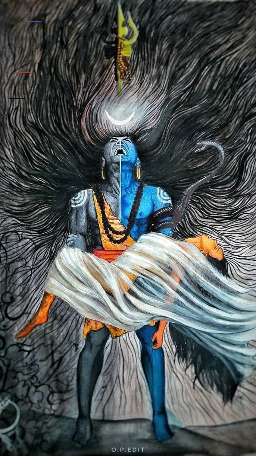 Angry Shiva , Angry Vishnu HD phone wallpaper | Pxfuel