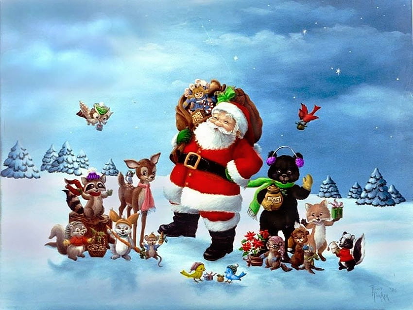 Santa Claus HD wallpaper | Pxfuel