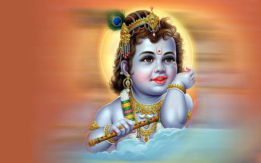 HappyKrishnaJanmashtmi SHindi SMS. ข้อความ Quotes Happy Krishna Janmashtmi 2013. Lord Krishna, Krishna, Baby Krishna, Lord Shri Krishna วอลล์เปเปอร์ HD