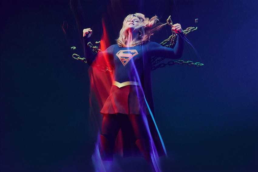 Supergirl Season 5 2019、テレビ番組、、、スーパーガール ロゴ 高画質の壁紙