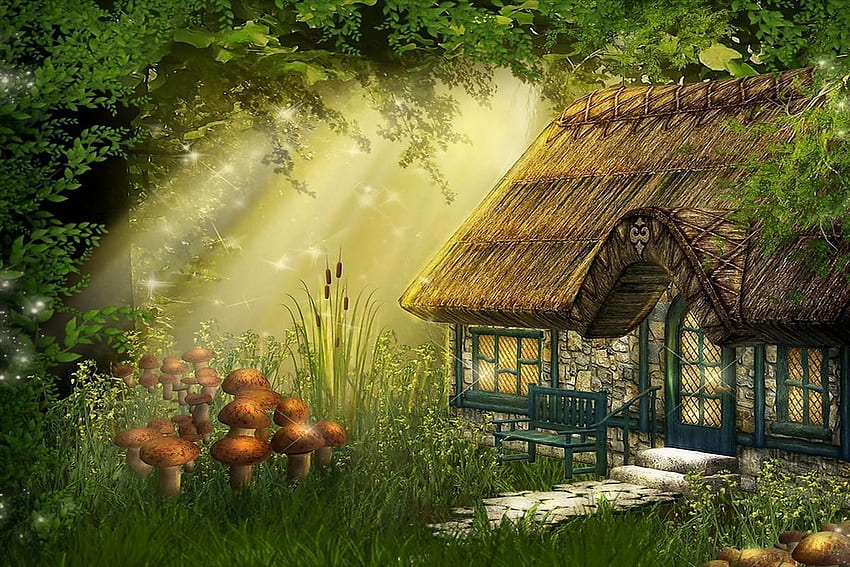 Nature For Mobile - Fairy Cottage Background - - HD wallpaper | Pxfuel