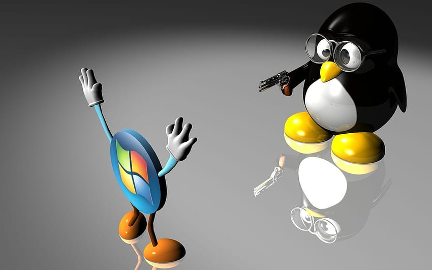 Terrible Linux . haha quite funny. Linux, U , Apple HD wallpaper