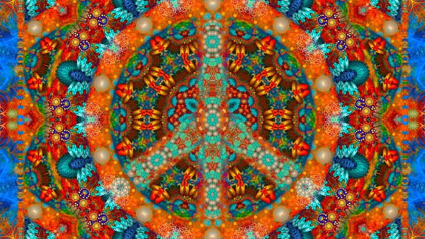 Peace, Hippie Peace HD wallpaper