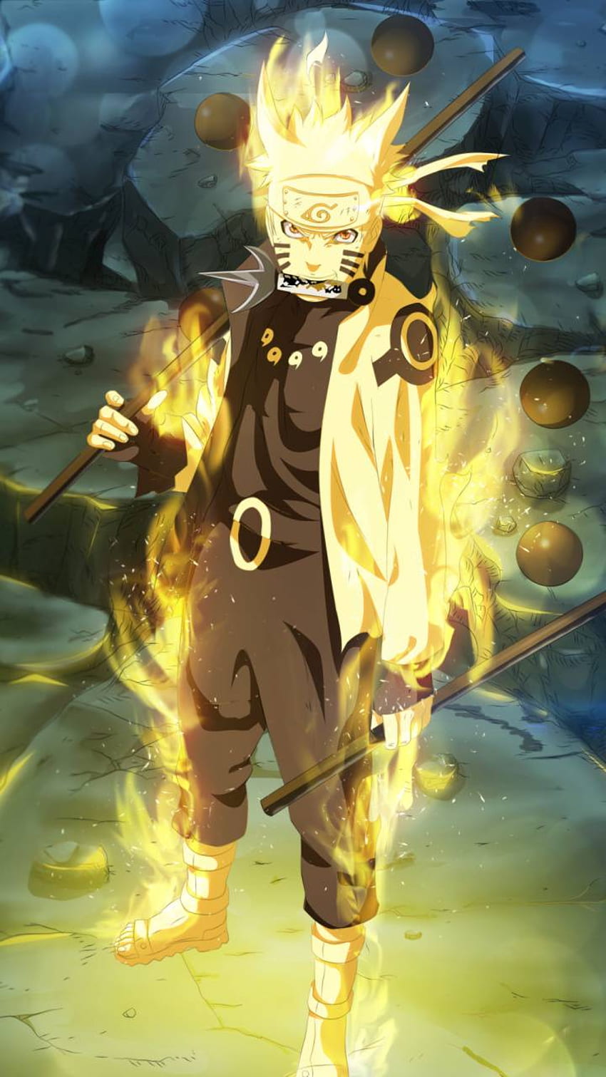 Naruto Six Paths Sage, Naruto Six Paths-Modus HD-Handy-Hintergrundbild