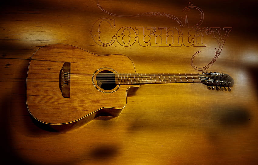 musik, kuning, kayu, country, string, Kide Art, Trembita, gitar akustik untuk , bagian музыка, Gitar Country Wallpaper HD