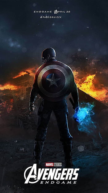 Captain America Worthy Mjolnir iPhone Wallpaper  iPhone Wallpapers