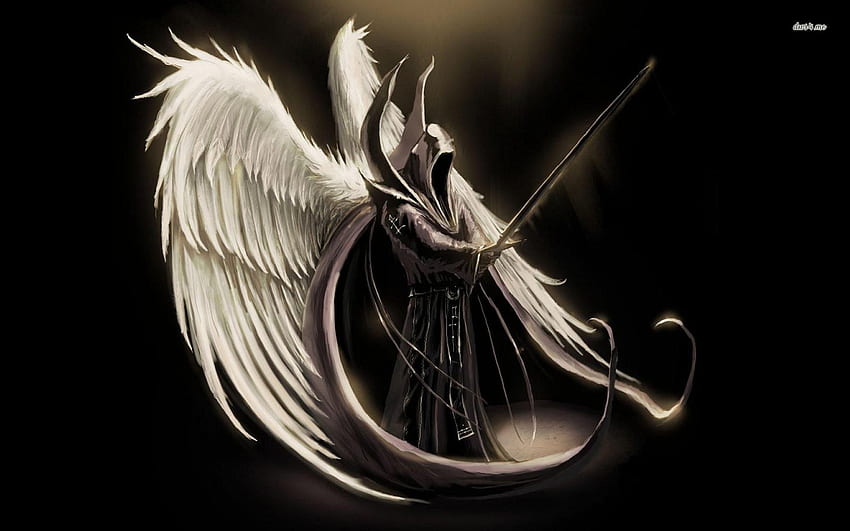 Sztuka anioła wojownika. Anioł wojownika. Fallen angel art, Dark angel, Angel, Awesome Angel Tapeta HD