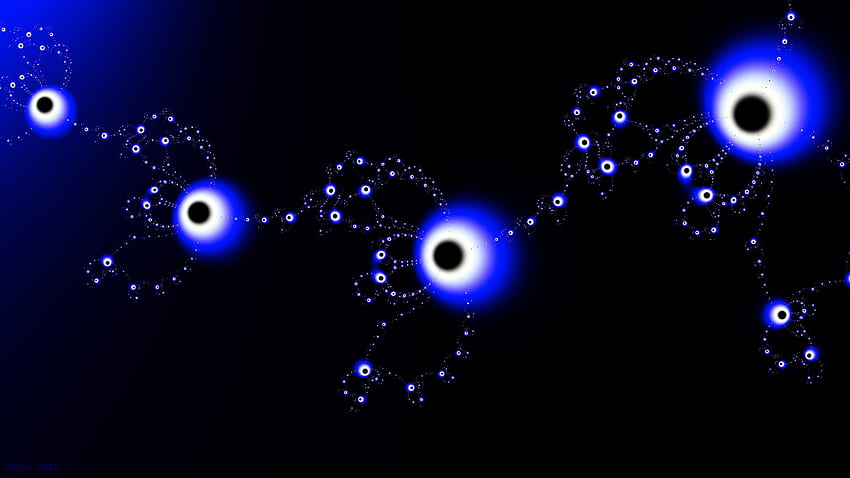 They're watching you!, blue, eyeball, other, eyes, fantasy, space, science fiction, sci fi, fractal HD wallpaper