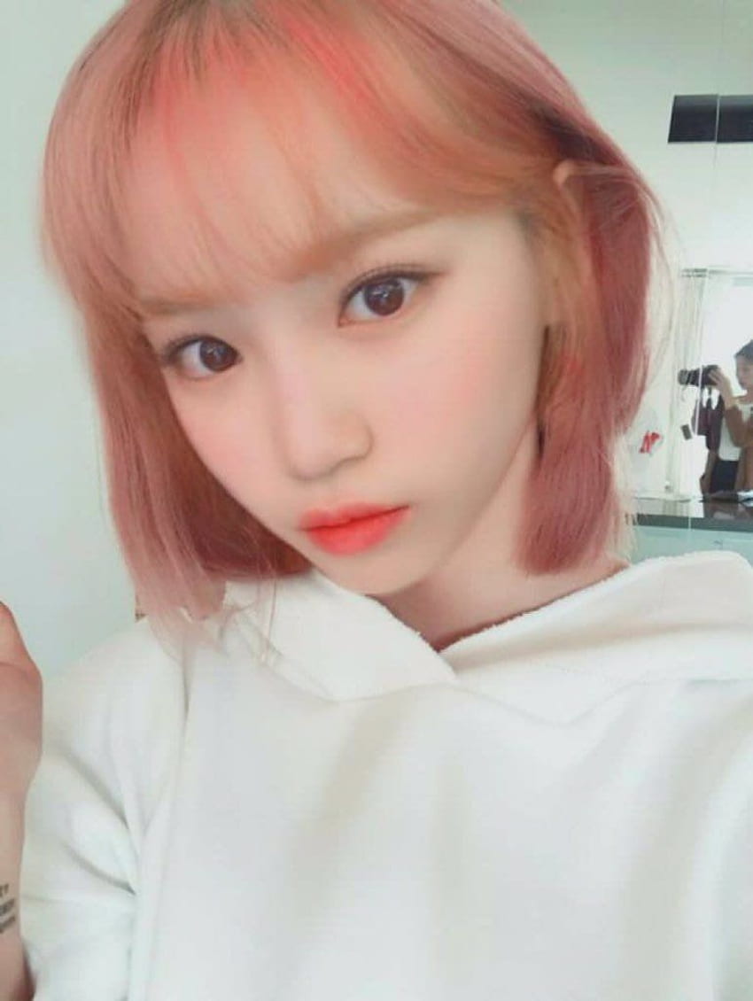IZ*ONE's Kim Chaewon Dazzles with Her New Bobbed Hair, First Time Since Debut (+) HD phone wallpaper