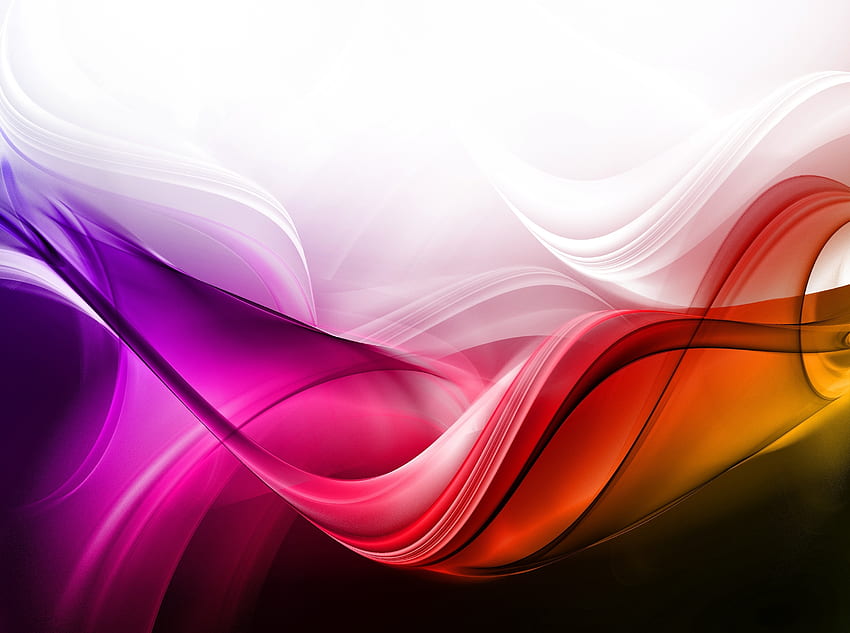 Abstract, Background, Waves, Lines, Colorful, Colourful HD wallpaper