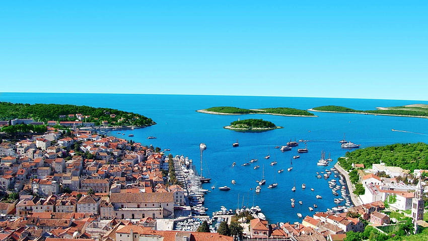 Kroatien, Kroatien Landschaft HD-Hintergrundbild