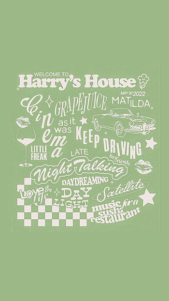 Harry Styles Lyrics Wallpapers on WallpaperDog