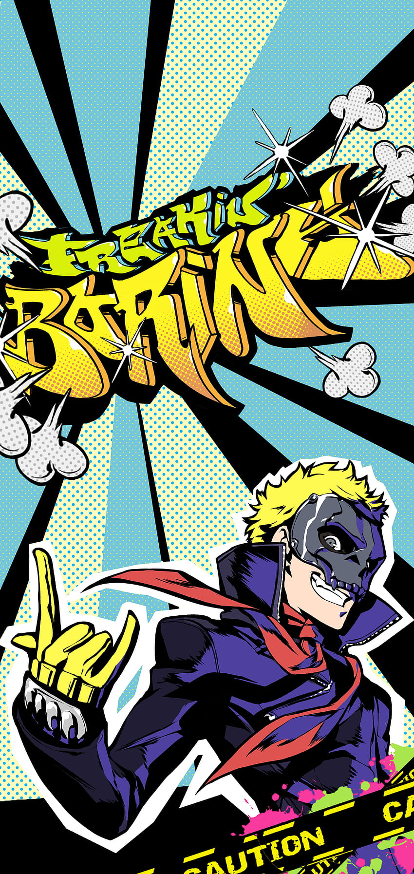 I Recreated Ryuji's All Out Attack To Make A Phone : Persona5 HD phone wallpaper