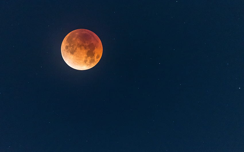 Alam Semesta, Bulan, Langit Berbintang, Bulan Purnama Wallpaper HD
