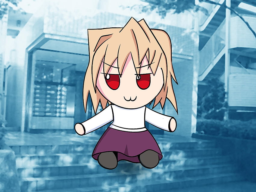 Ayudín - I have created my first piece of 2d art. Arguably my magnum opus, even. Arcueid Fumo. HD wallpaper