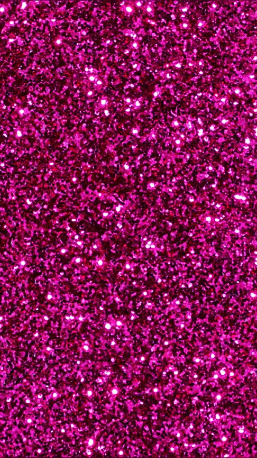 Hot Pink Sparkle - Pink
