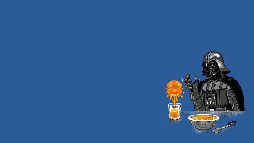 Star Wars Darth Vader Orange Juice Minimalistic [] for your , Mobile & Tablet. Explore Star Wars . Star Wars , Stars HD wallpaper